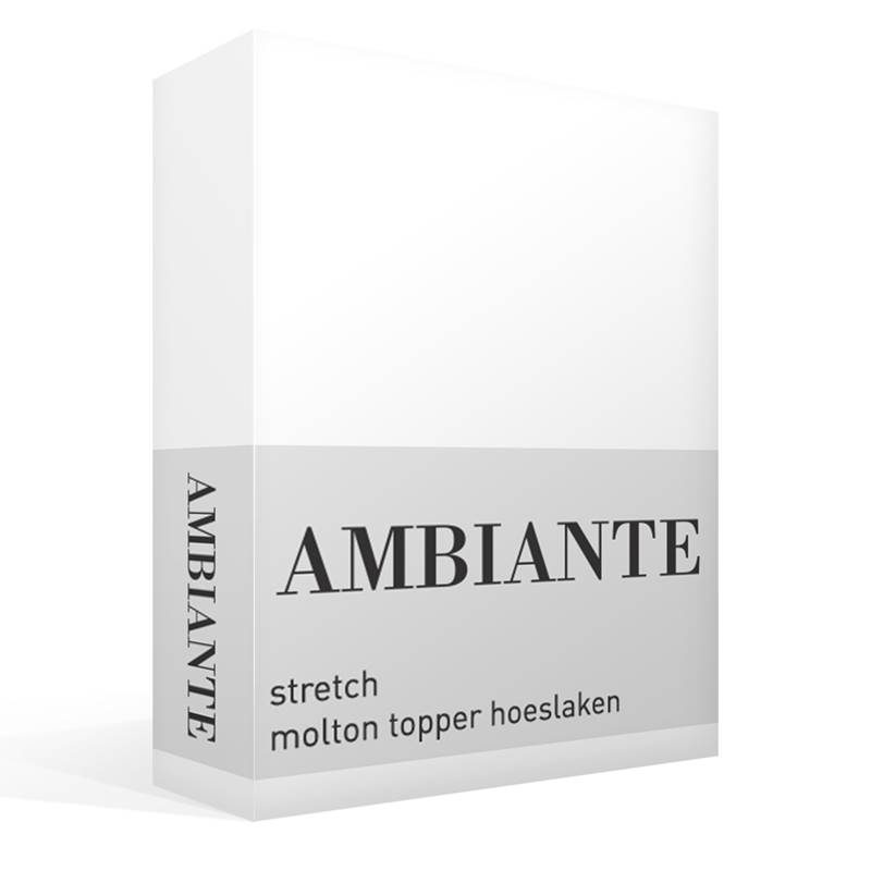 Ambiante drap-housse molleton stretch surmatelas