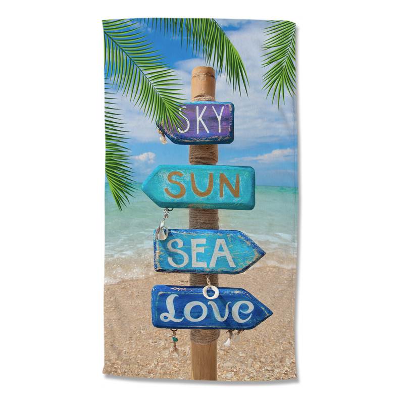Good Morning Endroit Heureux serviette de plage