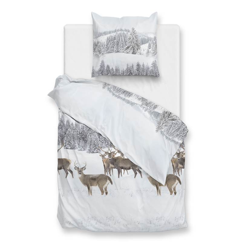 Zohome Cervo housse de couette en flanelle