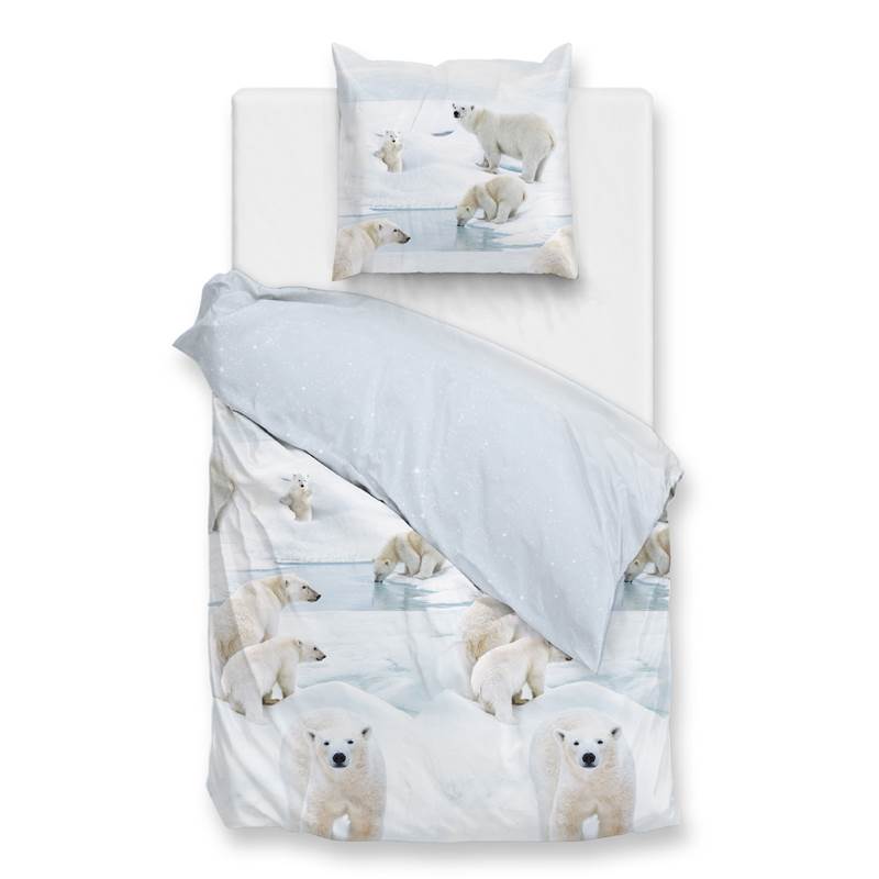 Zohome Polare housse de couette en flanelle
