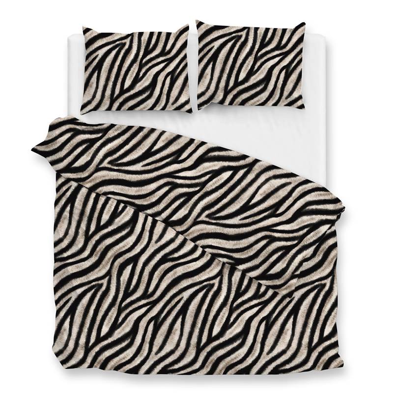 Zohome Zebrato housse de couette en flanelle