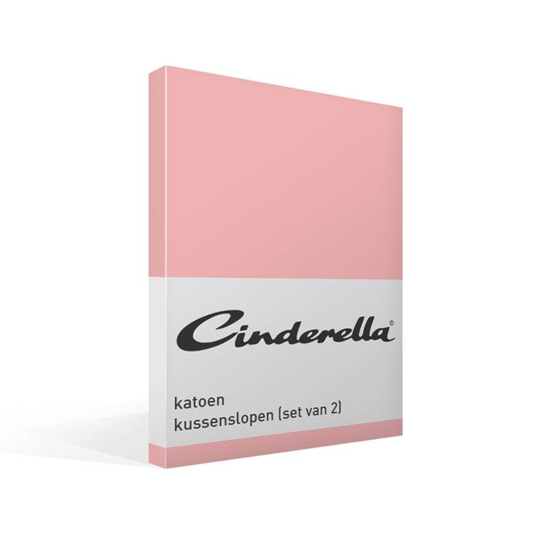 Cinderella taies d’oreiller coton 57 fils (lot de 2)