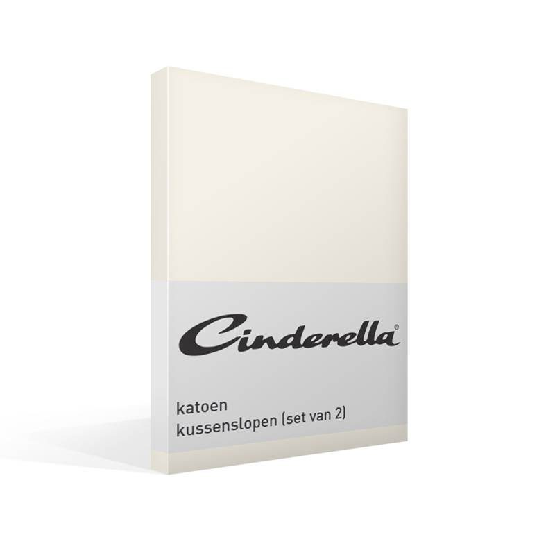 Cinderella taies d’oreiller coton 57 fils (lot de 2)