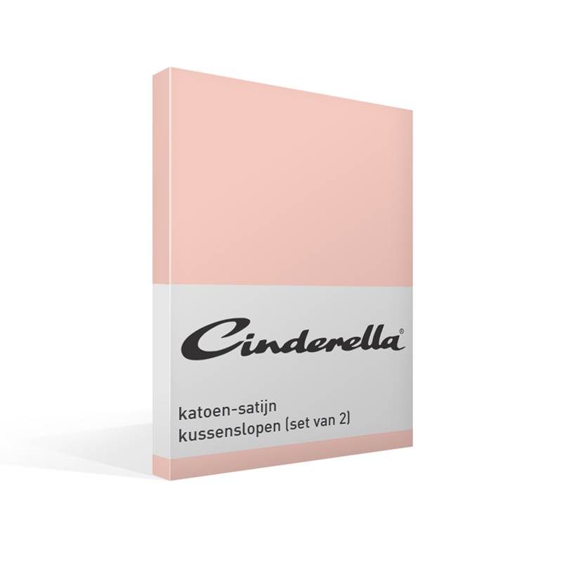 Cinderella taies d'oreiller satin (lot de 2)