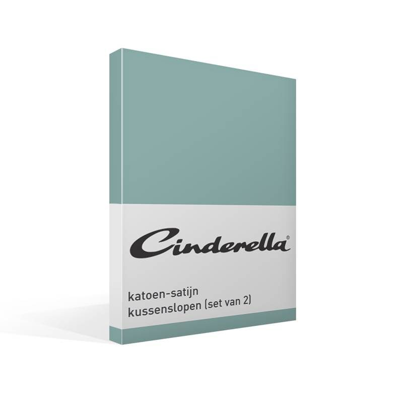 Cinderella taies d'oreiller satin (lot de 2)