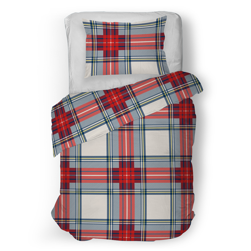Snoozing Elies housse de couette en flanelle