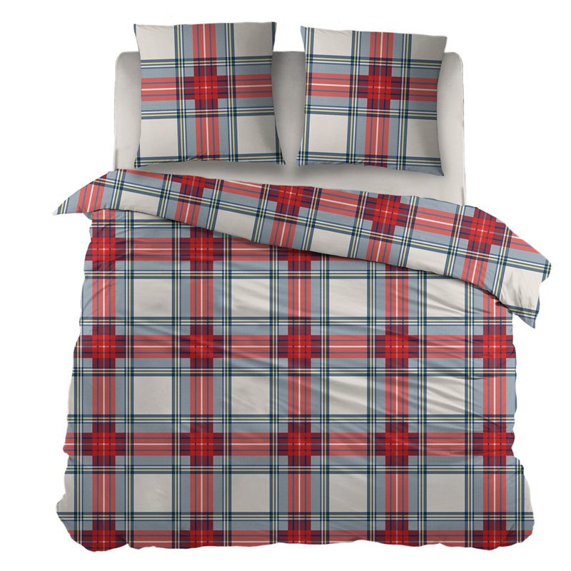 Snoozing Elies housse de couette en flanelle