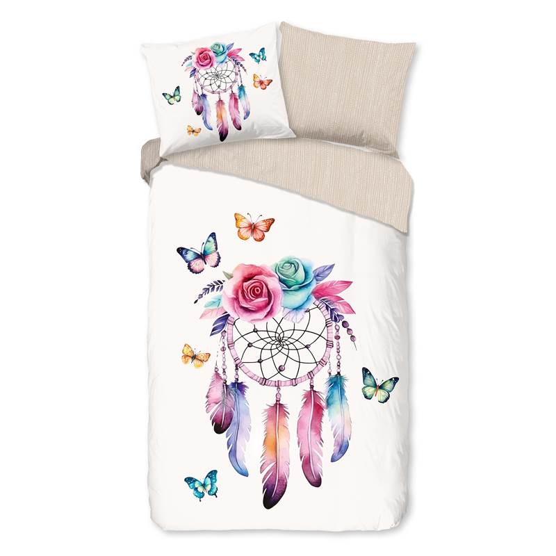 Good Morning Catchy housse de couette en flanelle