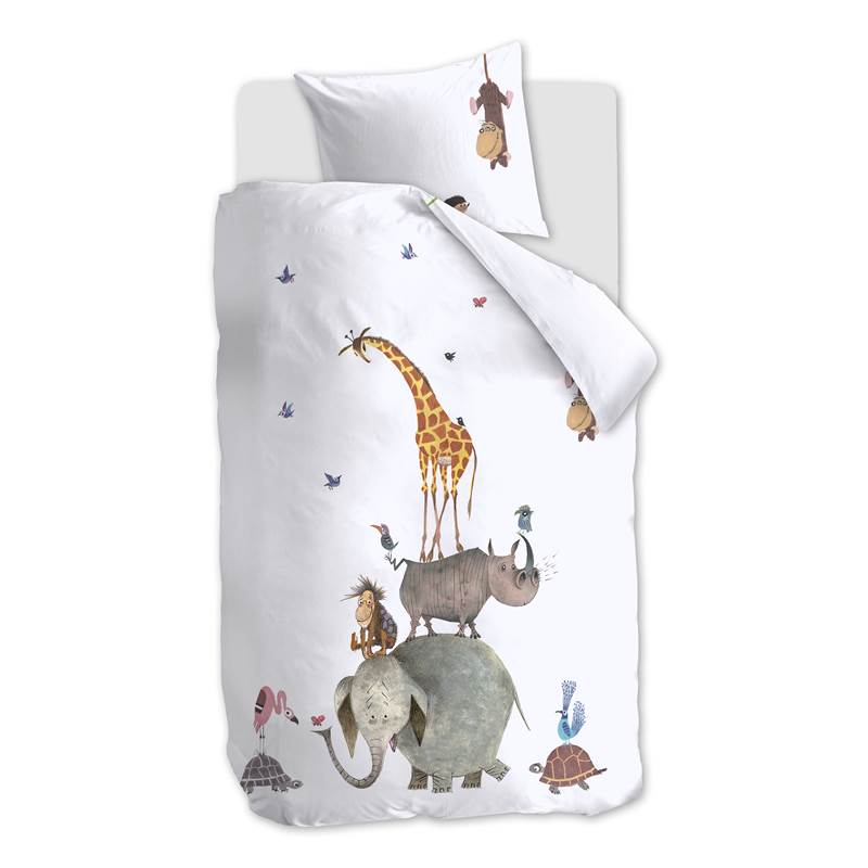 Fiep Amsterdam Dieren stapelen housse de couette