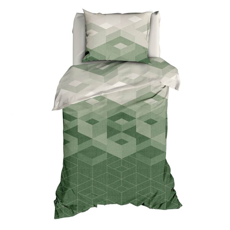 Romanette Wallis housse de couette en flanelle