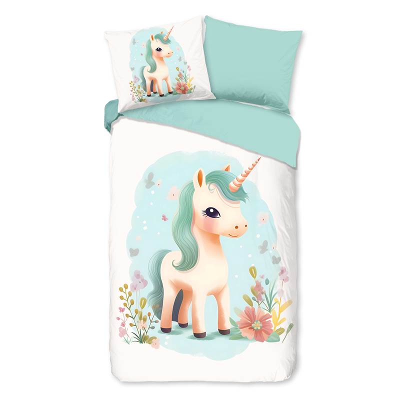 Good Morning One housse de couette en flanelle