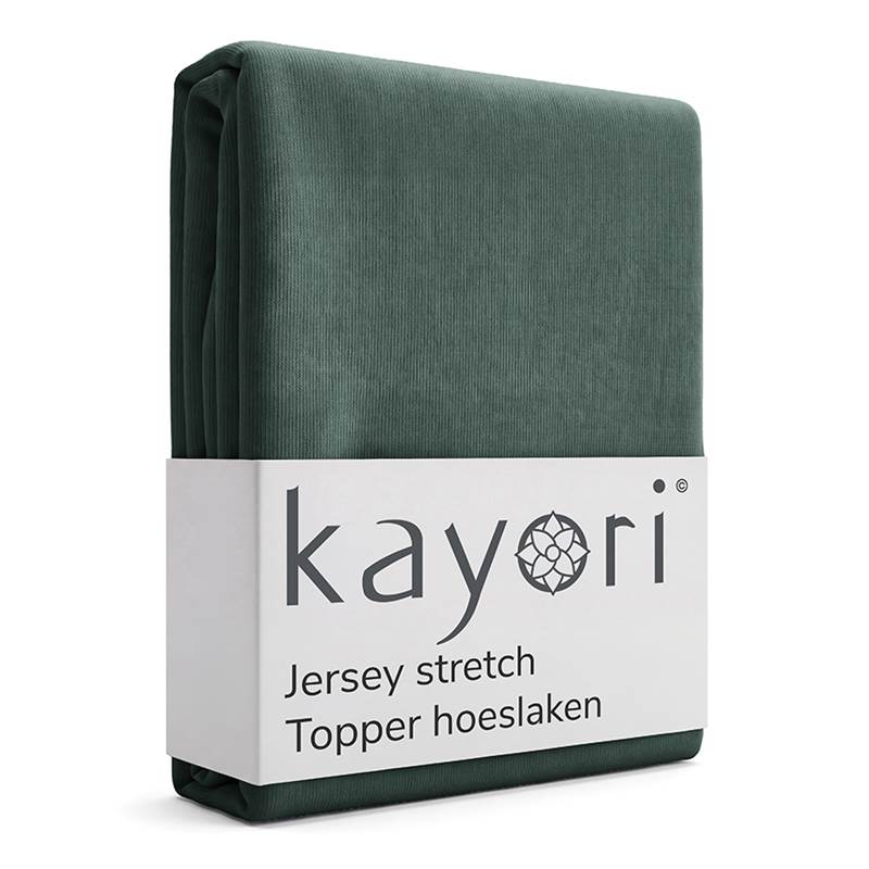 Kayori Shizu drap-housse surmatelas jersey stretch