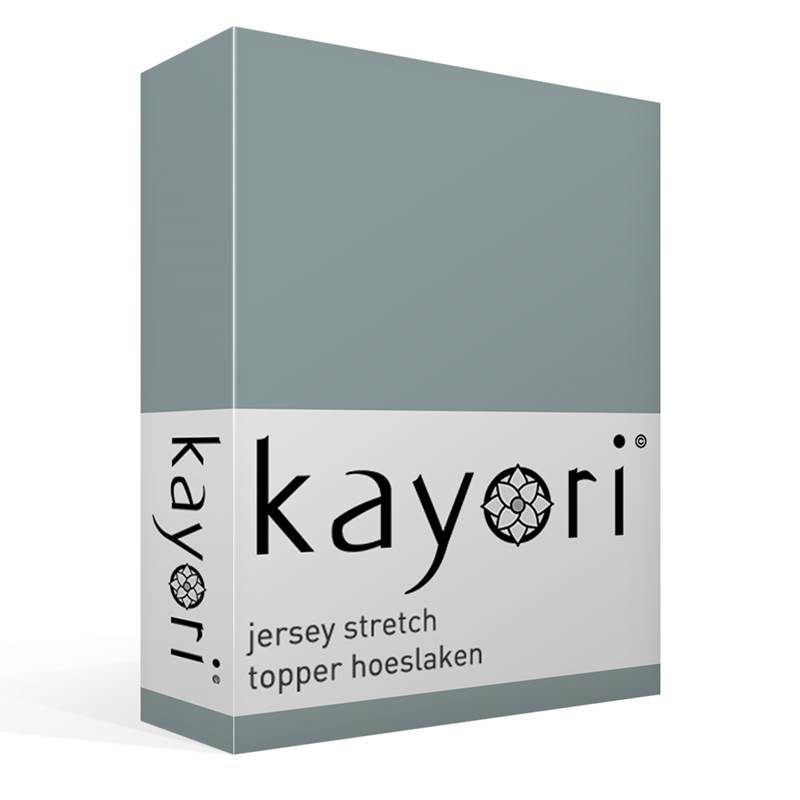 Kayori Shizu drap-housse surmatelas jersey stretch