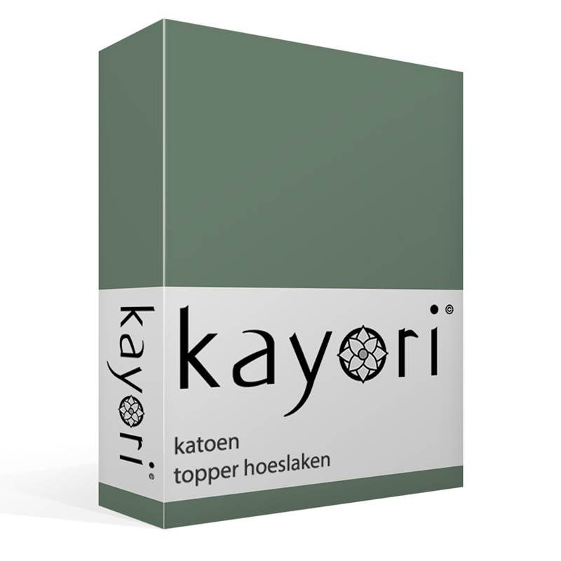 Kayori Kai drap-housse surmatelas coton 57 fils