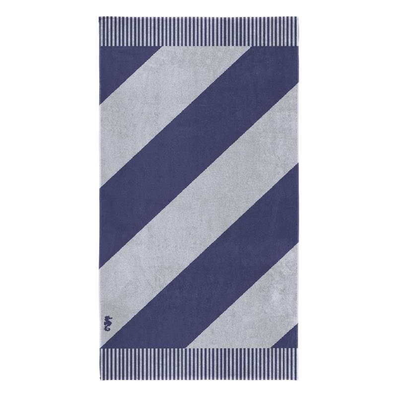 Seahorse Colorblock Stripe serviette de plage