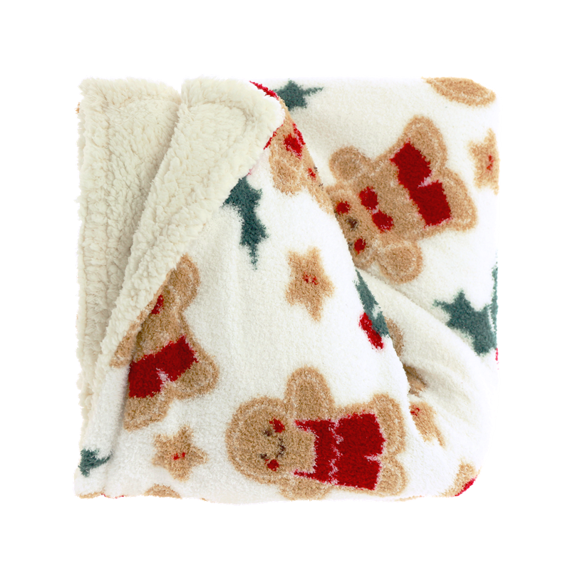 Unique Living Cookie plaid polaire