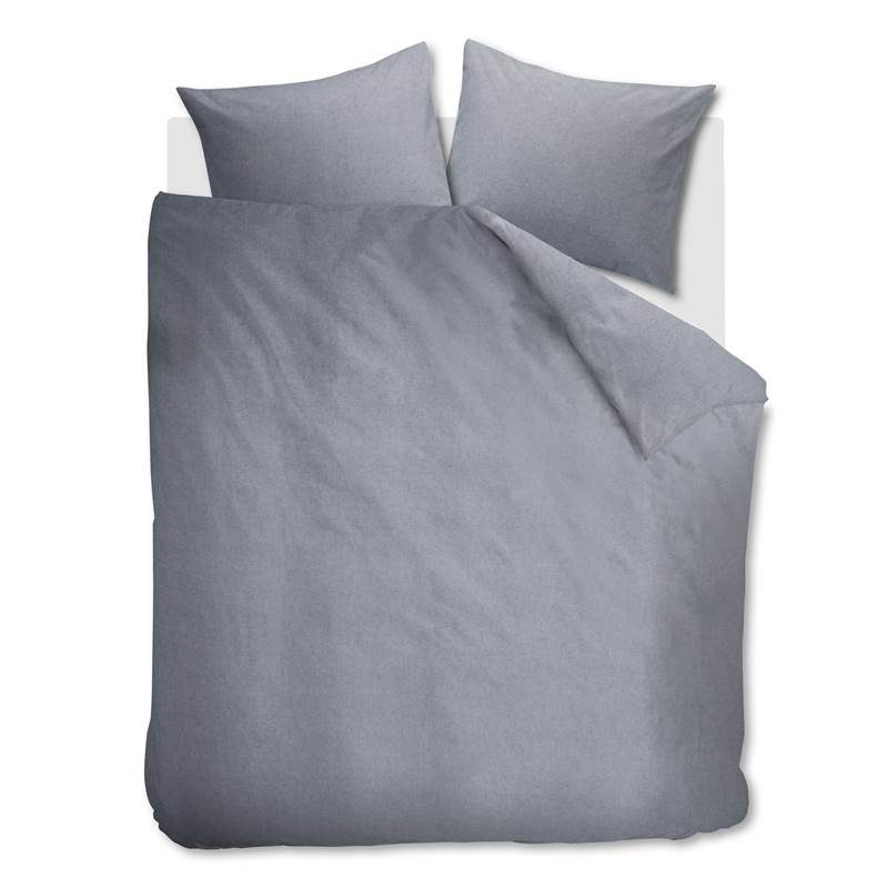 Snoozing Flanel Uni housse de couette en flanelle