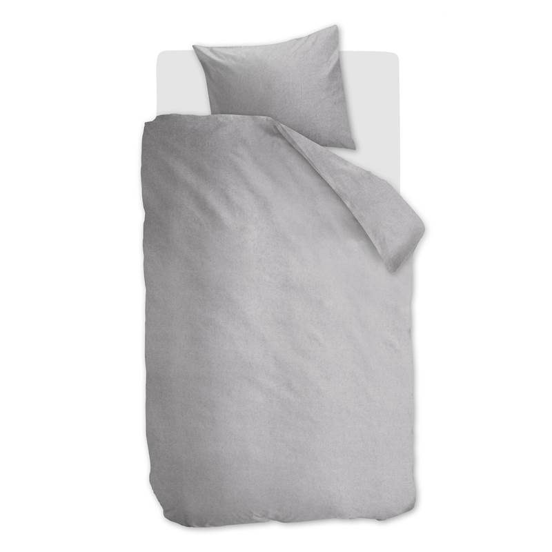 Snoozing Flanel Uni housse de couette en flanelle