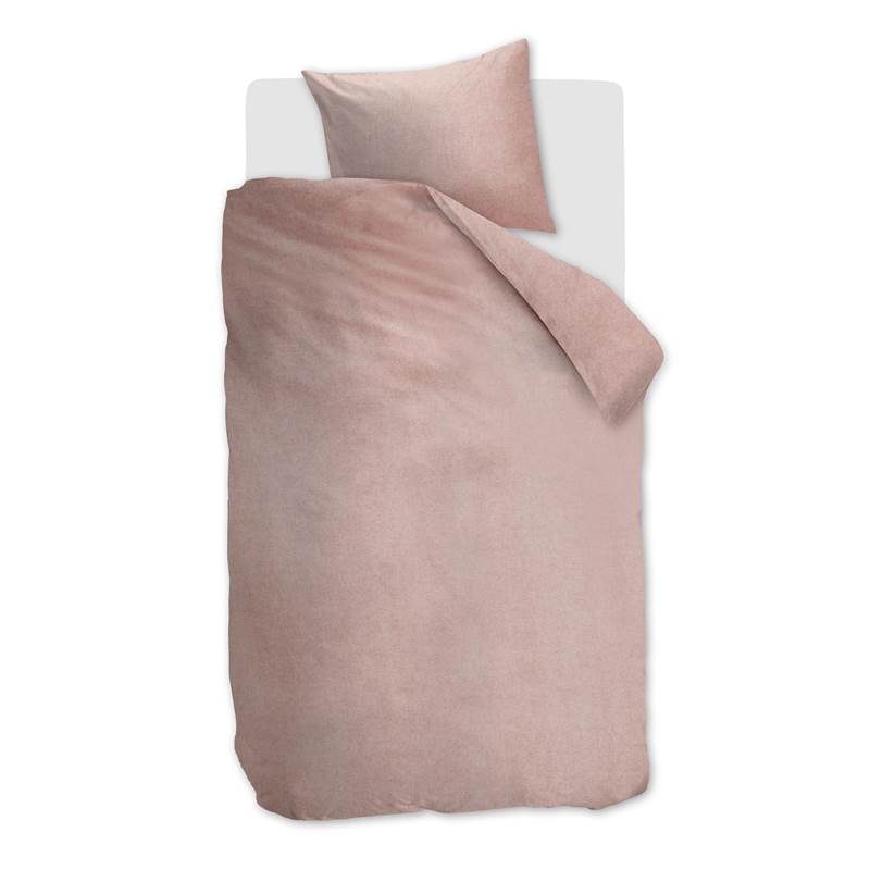 Snoozing Flanel Uni housse de couette en flanelle