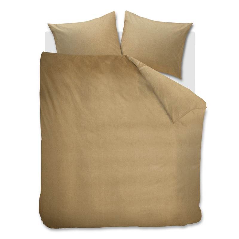 Snoozing Flanel Uni housse de couette en flanelle