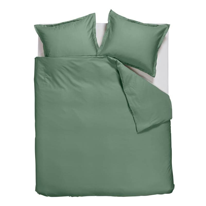 Snoozing Satin Uni housse de couette