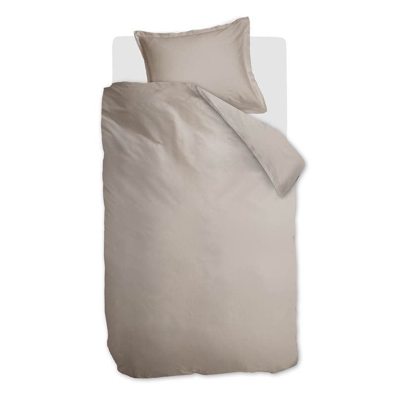 Snoozing Satin Uni housse de couette