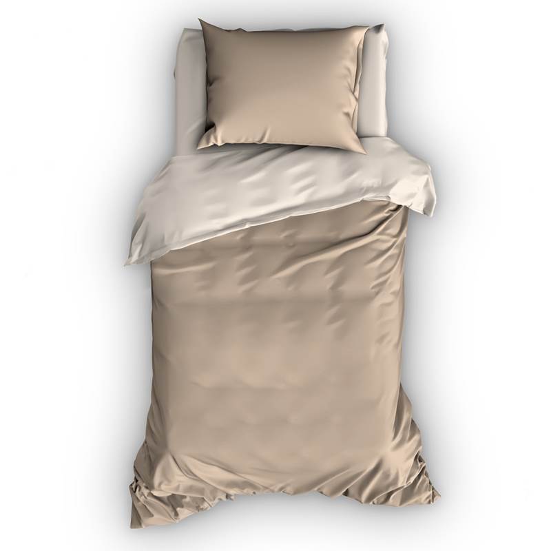 Satin d’Or Reverso housse de couette
