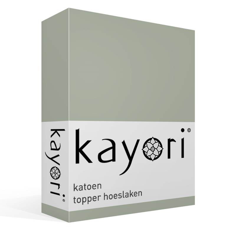 Kayori Kai drap-housse surmatelas coton 57 fils