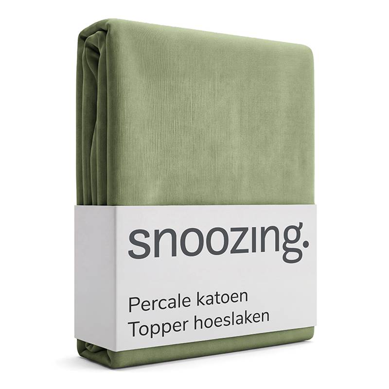 Snoozing drap-housse surmatelas percale