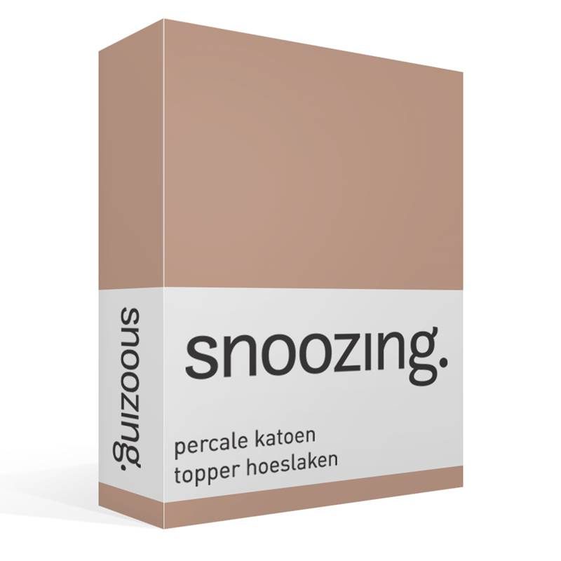 Snoozing drap-housse surmatelas percale