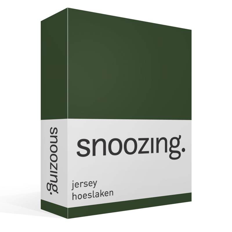 Snoozing drap-housse jersey