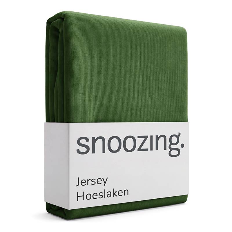 Snoozing drap-housse jersey