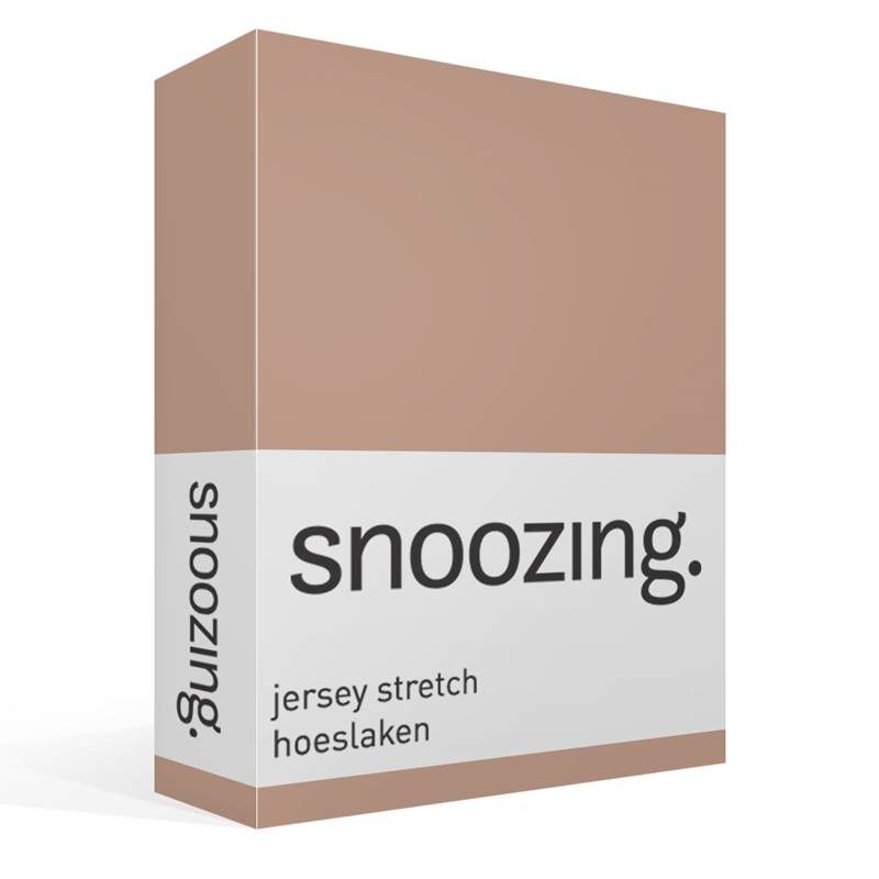 Snoozing drap-housse jersey stretch