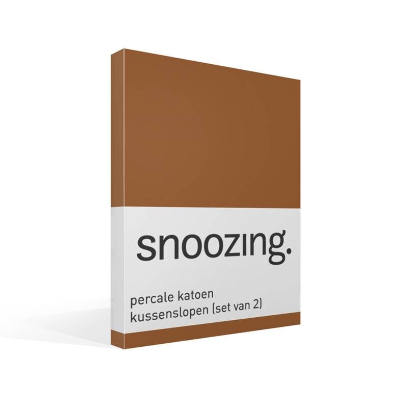 Snoozing taies d’oreiller percale (lot de 2)