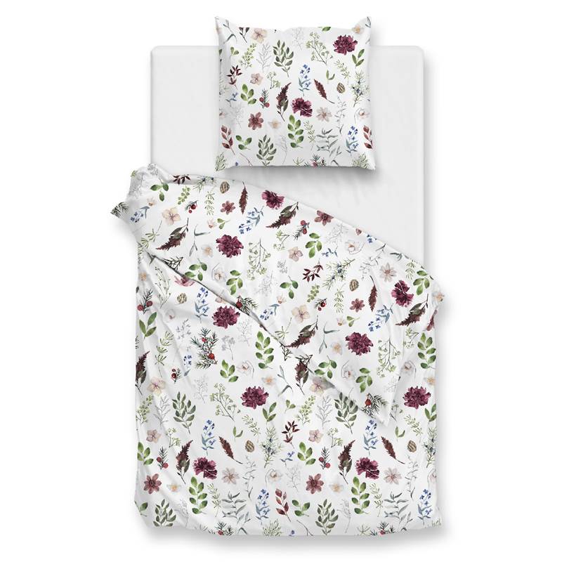 Zohome Celeste housse de couette en flanelle