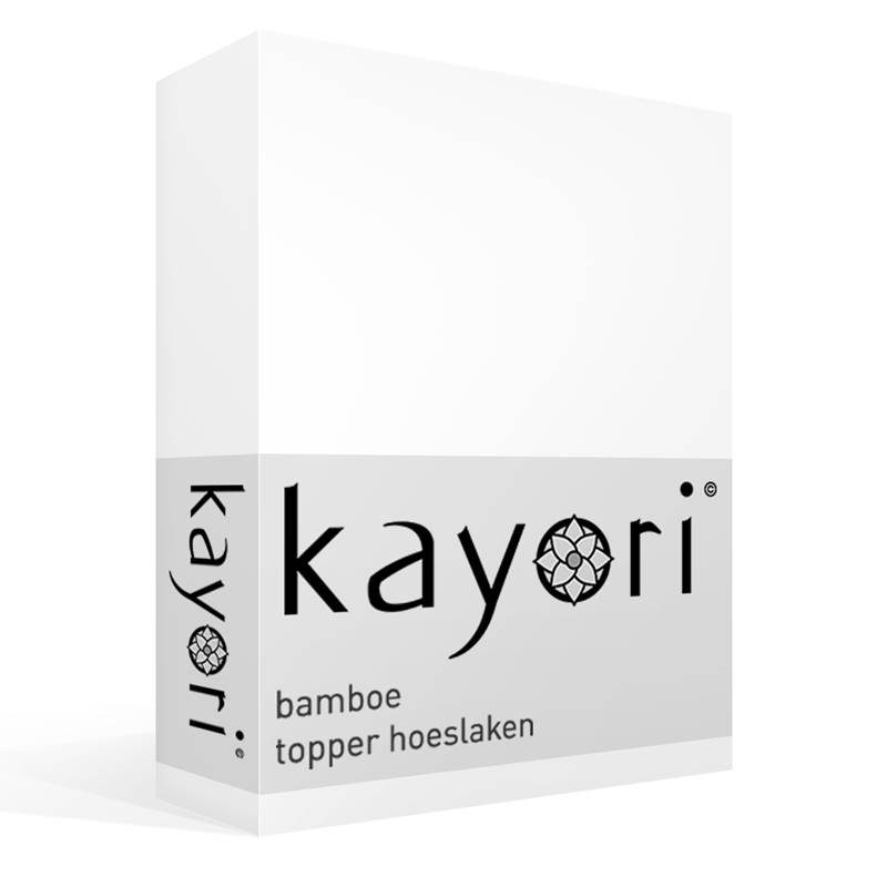 Kayori Simba drap-housse surmatelas bambou
