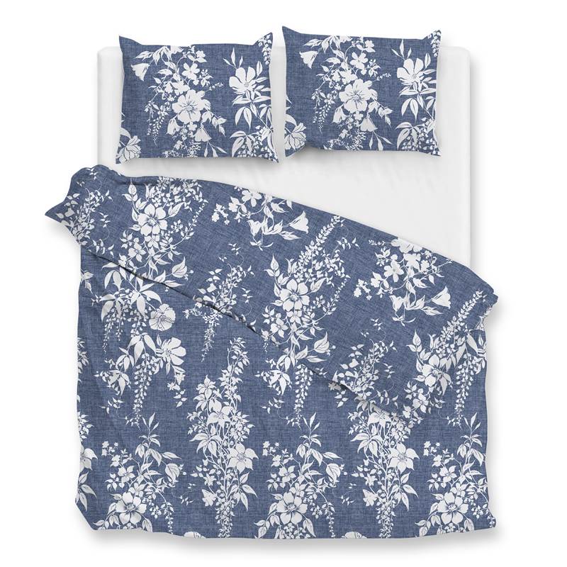 Zohome Ibisco di Lino housse de couette