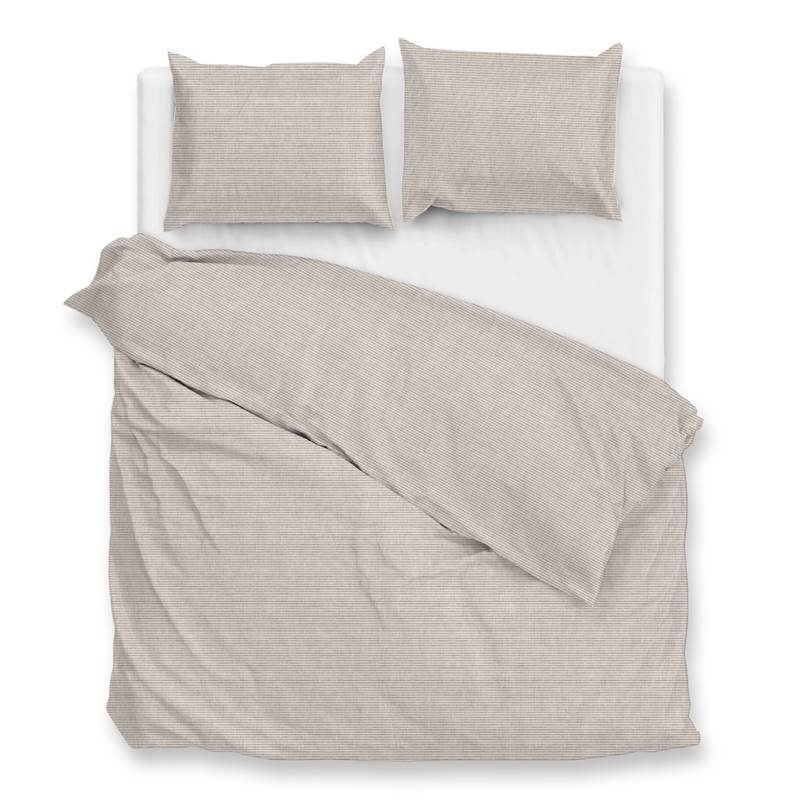 Zohome Striscia di Lino housse de couette