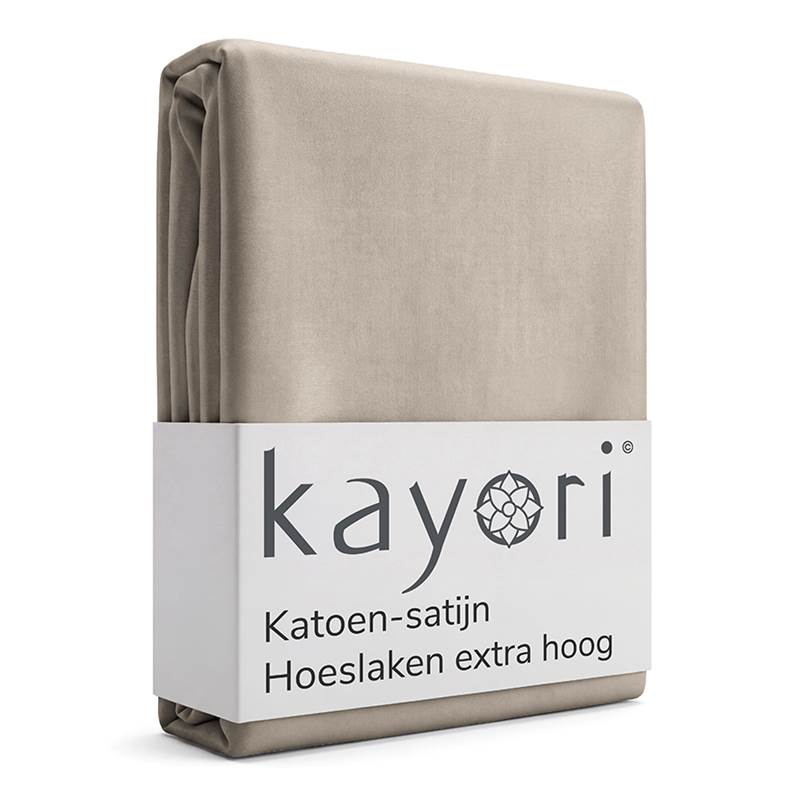 Kayori Saya drap-housse grand bonnet satin