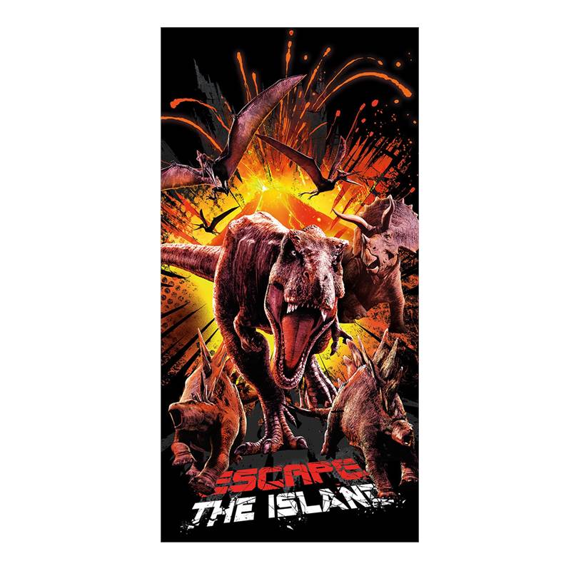 Jurassic World serviette de plage