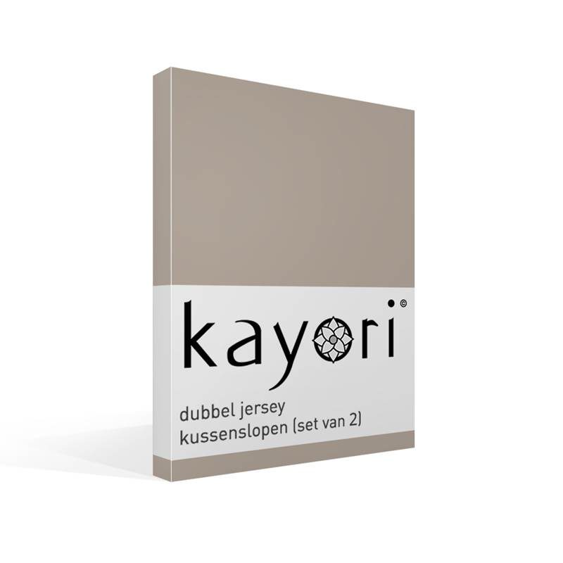 Kayori Saiko taies d’oreiller double jersey (lot de 2)