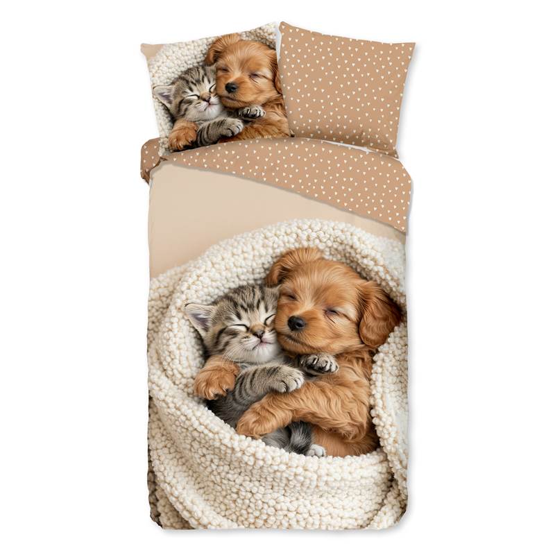Good Morning Reno housse de couette en flanelle