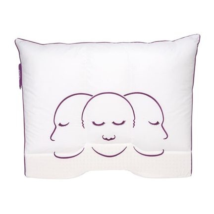 Silvana Support Violet oreiller synthétique medium-moelleux