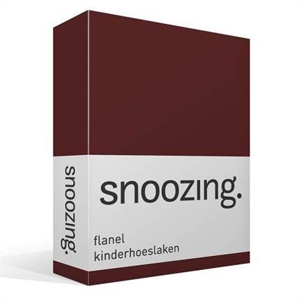 Snoozing drap-housse enfant flanelle