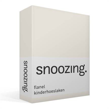 Snoozing drap-housse enfant flanelle