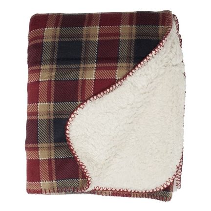 Unique Living Kody plaid polaire