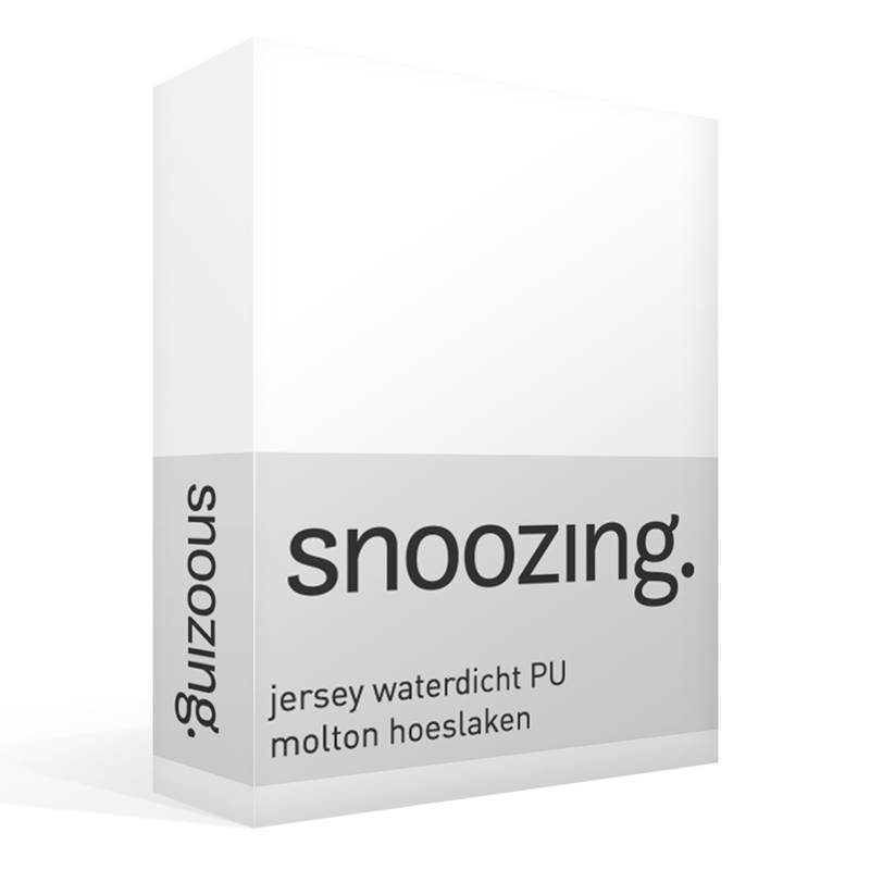 Snoozing drap-housse en jersey enduite polyuréthane imperméable