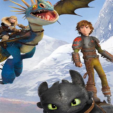 DreamWorks Dragons housse de couette