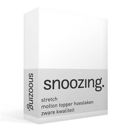 Snoozing drap-housse molleton stretch pour surmatelas 