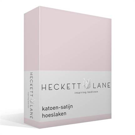 Heckettlane drap-housse en satin de coton